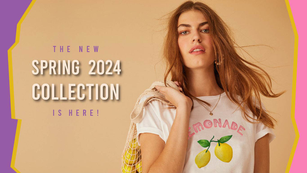 Graphic tees and sweatshirts Spring 2024 Collection featuring South Parade Lemonade t-shirt