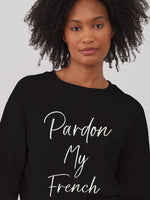 Rocky - Sweatshirt - Pardon My French – Black