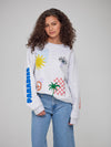 Alexa - Oversized Sweatshirt - Paradise Locals Only – Heather Gray
