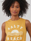 Whitney - Muscle Tee - Salty Beach - Honey