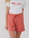 Bianca - Shorts - Smiley Logo - Terra Cotta