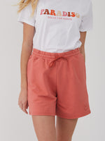 Bianca - Shorts - Smiley Logo - Terra Cotta