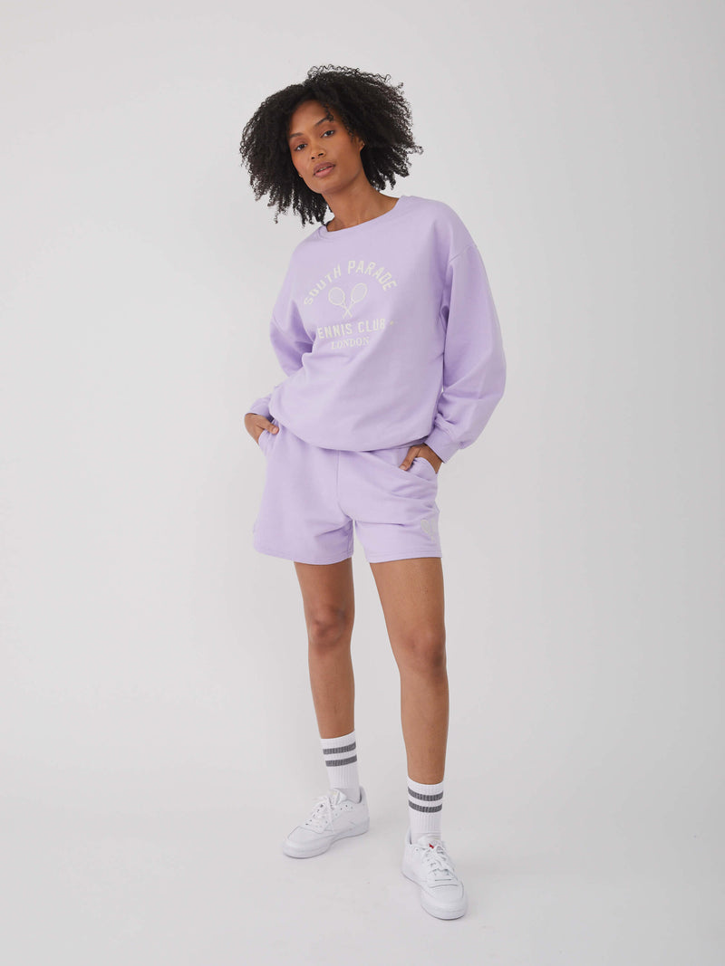 Bianca - Shorts - Tennis Club - Lilac