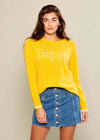Sophie - CASHMERE - Happy - Yellow