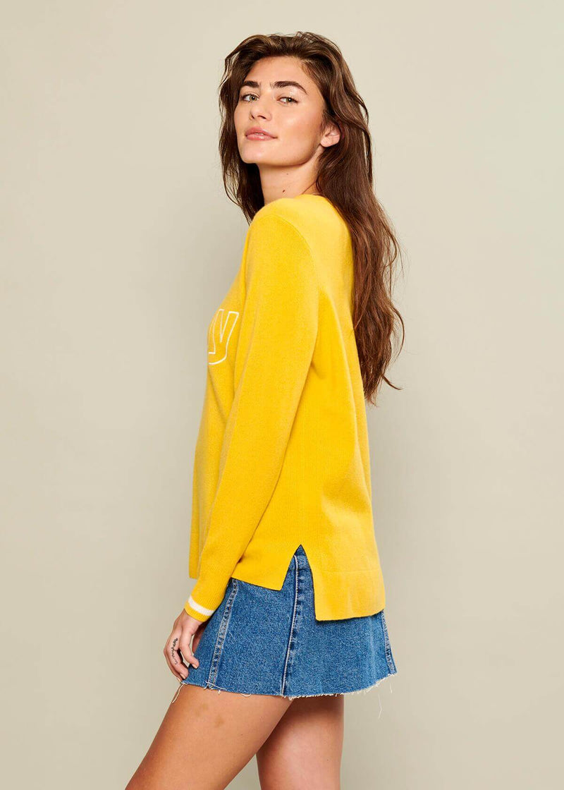 Sophie - CASHMERE - Happy - Yellow