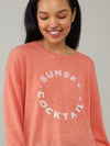 Susan - Sweater - Sunset Cocktails - Orange