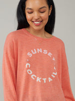 Susan - Sweater - Sunset Cocktails - Orange