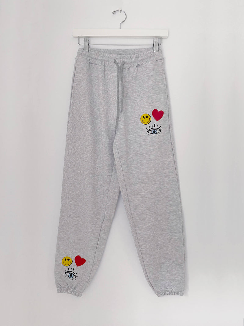 Frankie - Sweatpants - Lucky Charms - Light Grey