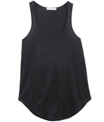 Bella - Racer Back Tank - Black